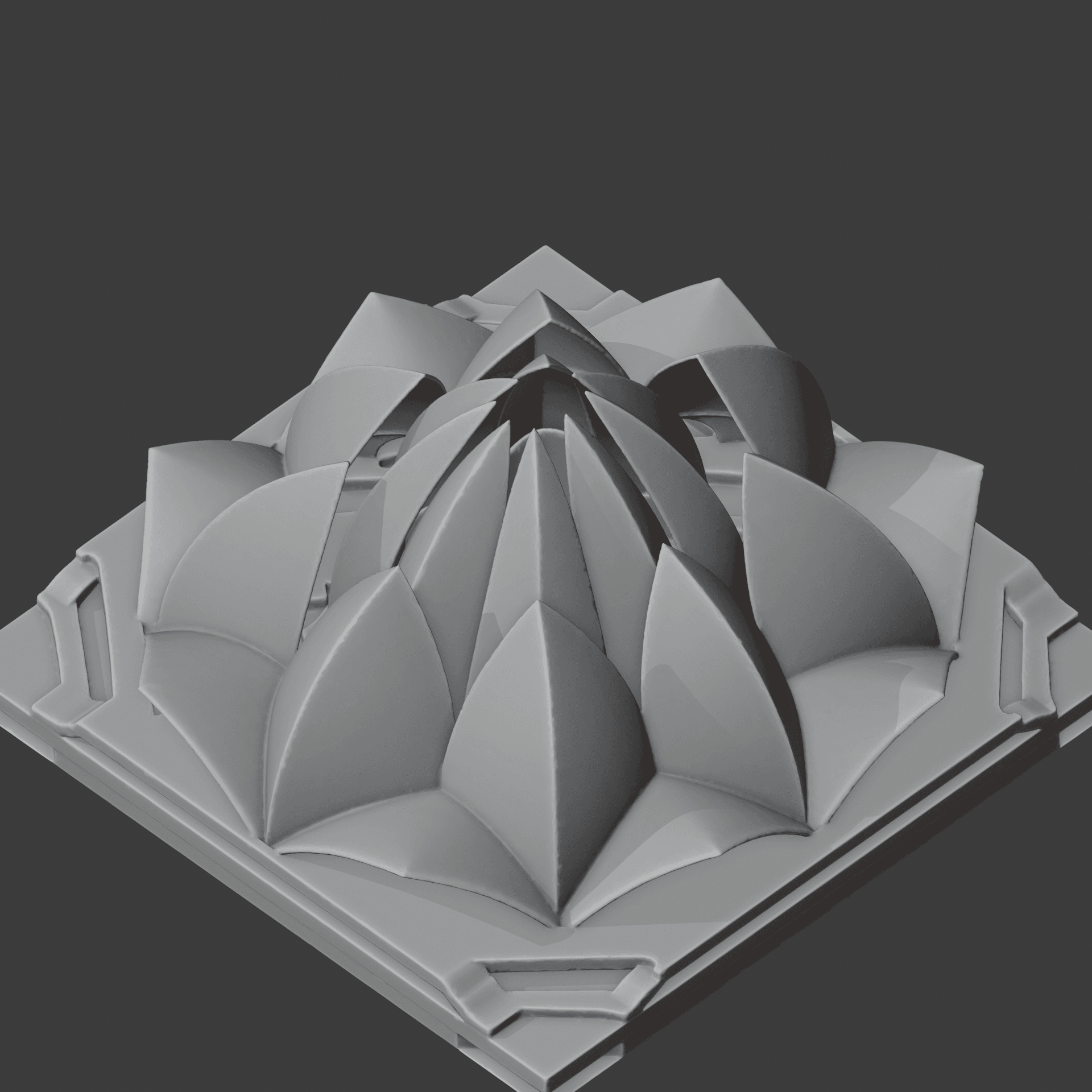 Lotus Temple 3d model