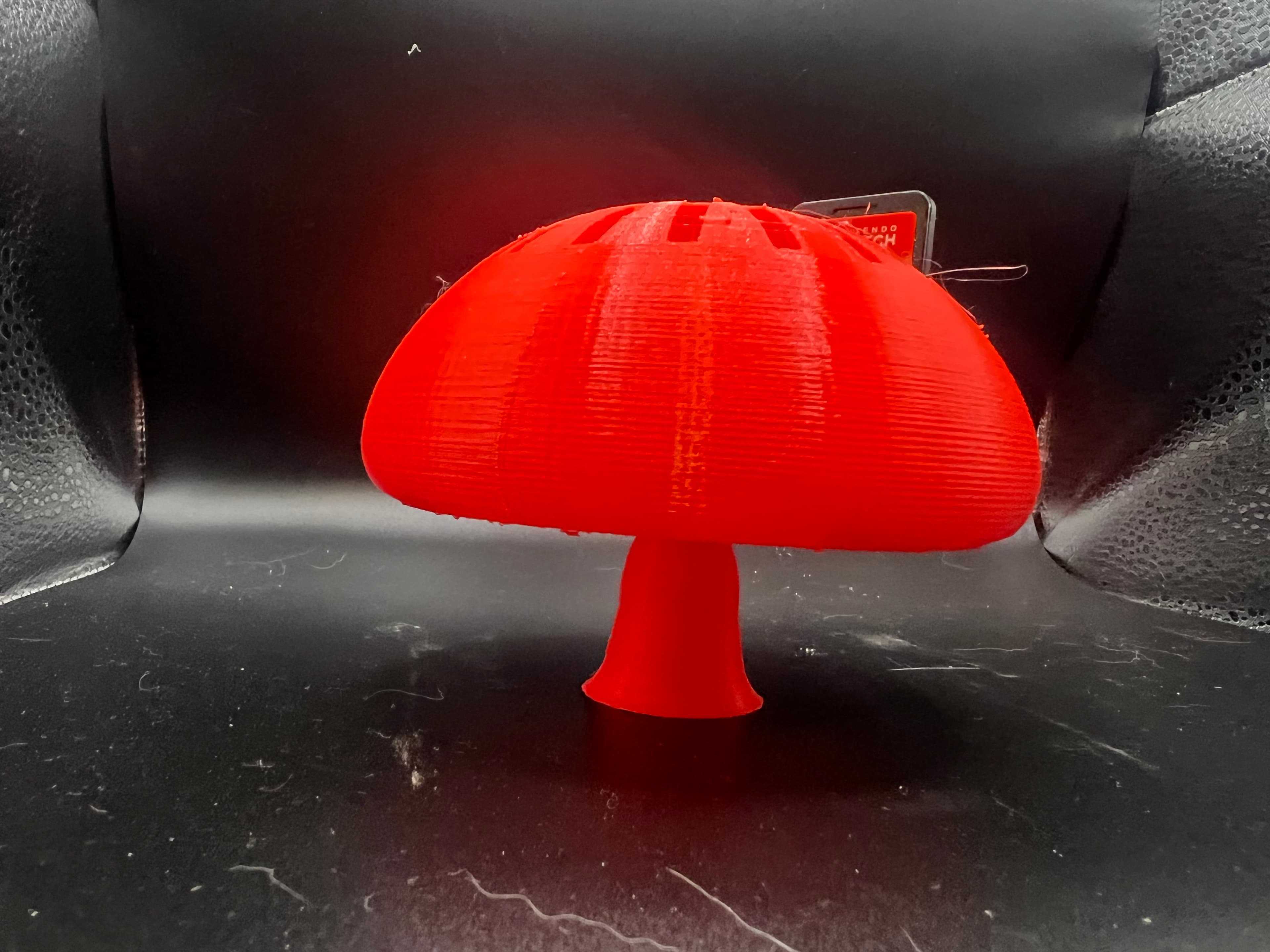 Mushroom Switch Game Cartridge Holder 3d model