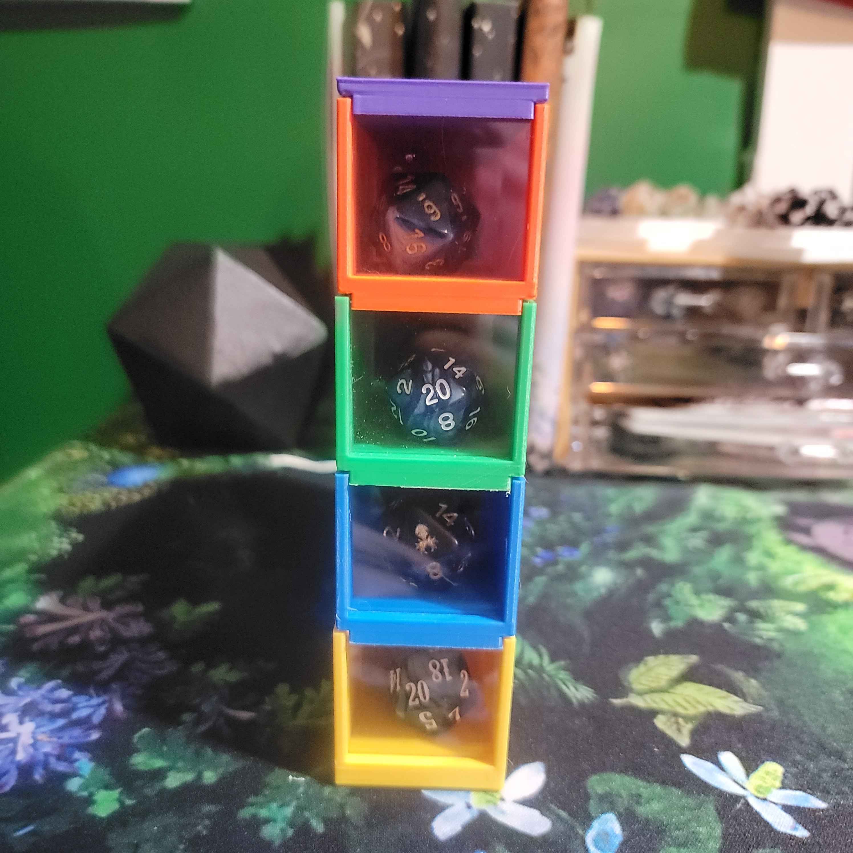 Dice shelf 3d model