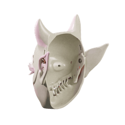 Creepy Doll Mask 3d model
