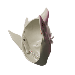 Creepy Doll Mask 3d model
