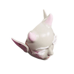 Creepy Doll Mask 3d model