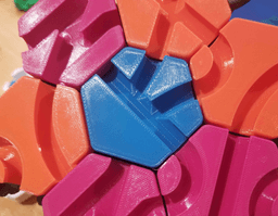 Hextraction - Merge / K Tile 3d model