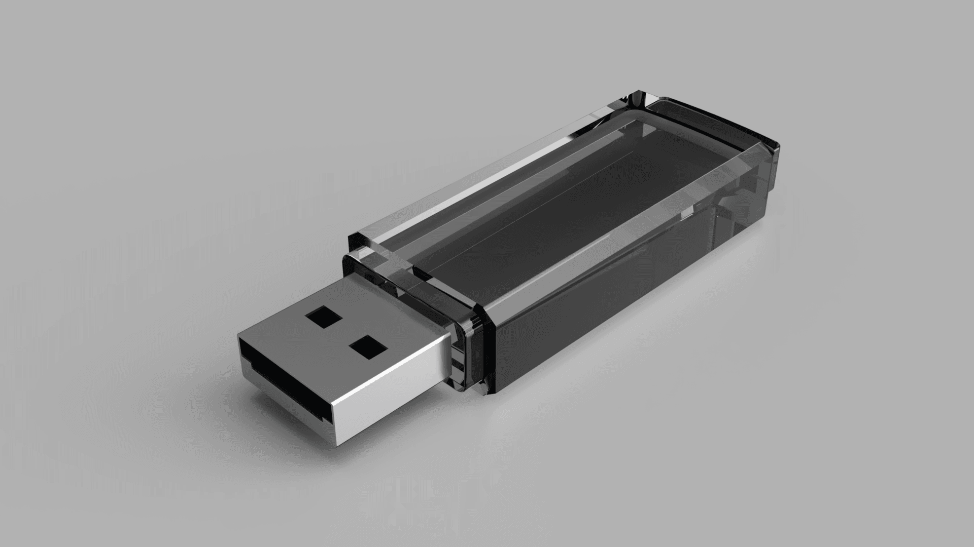 Micro Center 32gb USB Flash Drive 3d model