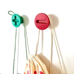 Kids Coat Wall Hook 3d model