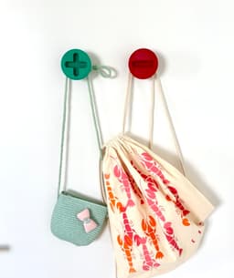Kids Coat Wall Hook 3d model