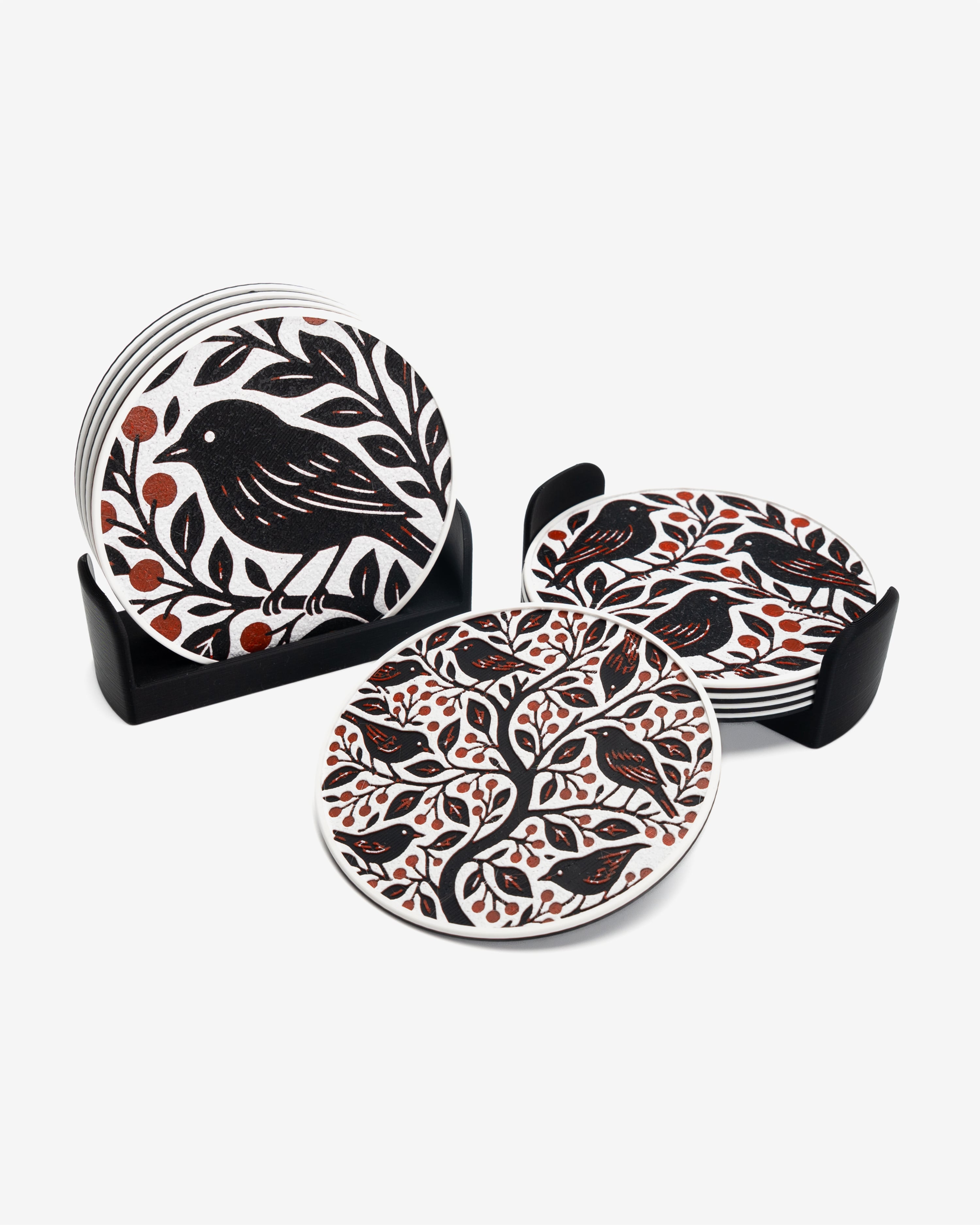 Berry Branch Coasters 3d model