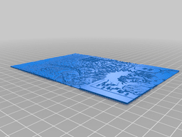 Megumi Chimera Shadow Garden Manga Panel - Jujutsu Kaisen (JJK) - made w/ HueForge 3d model