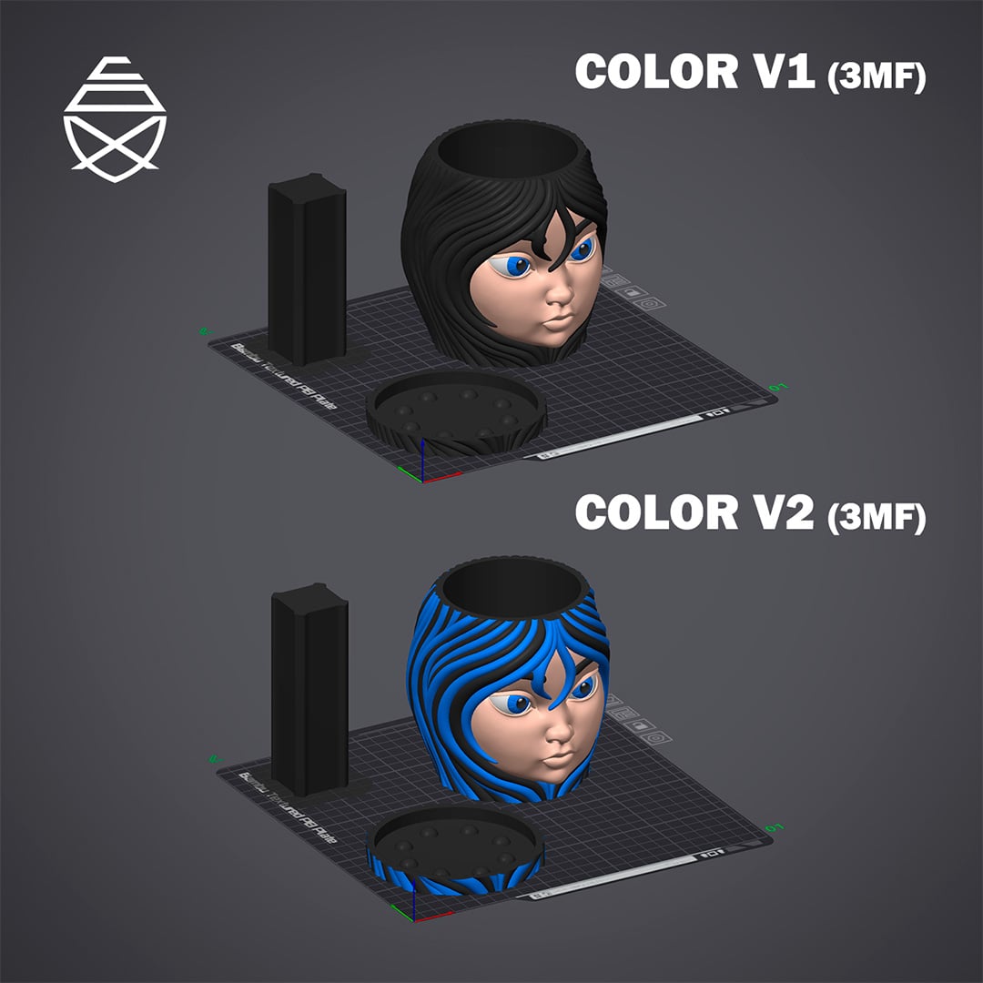 Bloomy Pot 3d model
