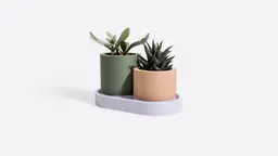 Overlapping Planter 3d model