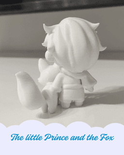 FREE Z-MINIS THE LITTLE PRINCE AND THE FOX 3d model