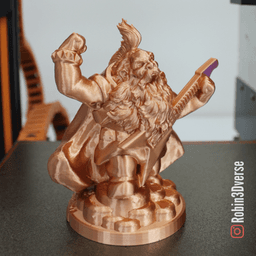 Dwarf Rockstar Support Free Remix - Timelapse: https://youtu.be/M-b8nnRR3pw - 3d model