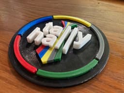 Tally Hall Disc Display 3d model