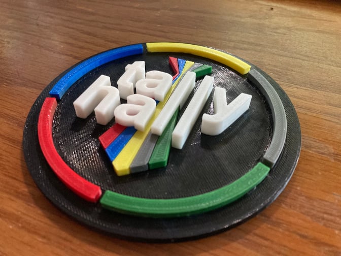 Tally Hall Disc Display 3d model