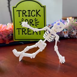 Flexi Articulated Skeleton - Fun Halloween Decoration 3d model
