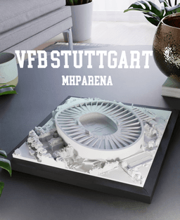 VfB Stuttgart - MHPArena 3d model