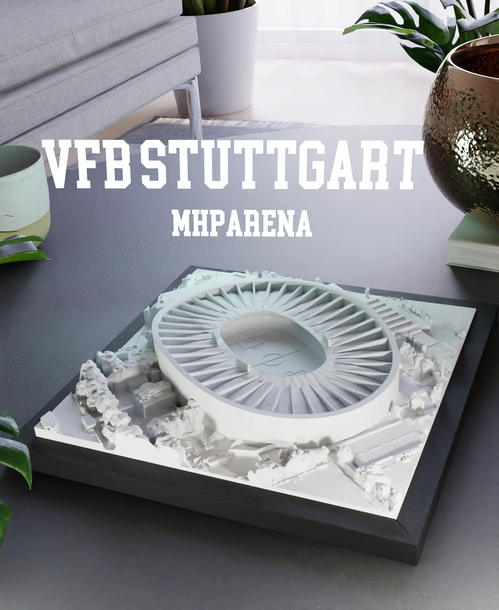 VfB Stuttgart - MHPArena 3d model