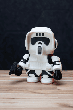 Scout Chunker - Star Wars Scout Trooper Kit | No Supports, No AMS, No Glue 3d model
