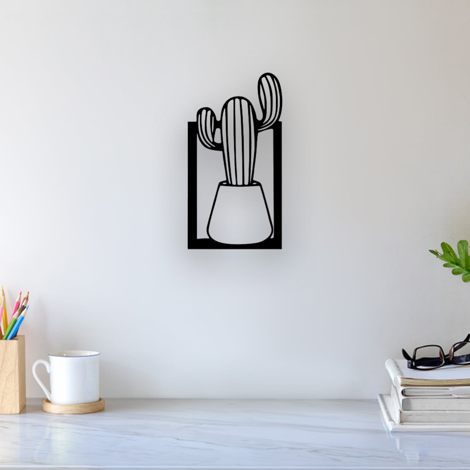 Cactus Wall Art 3d model