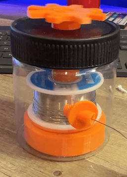 Sealed Solder Dispenser 3d model