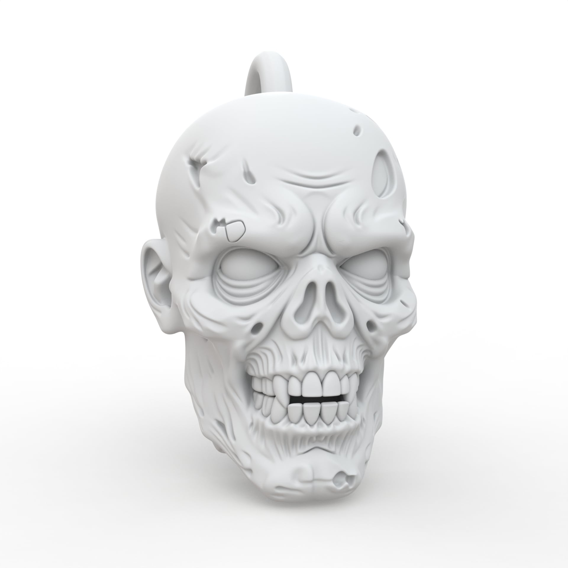 Zombie Keychain 3d model