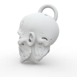Zombie Keychain 3d model
