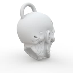 Zombie Keychain 3d model
