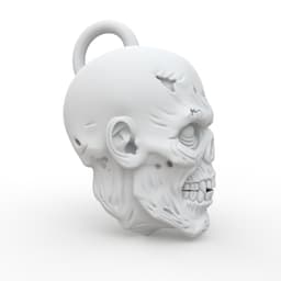 Zombie Keychain 3d model