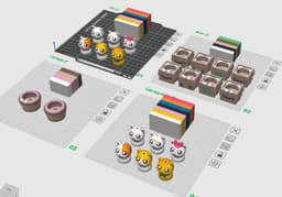 Clicker Cat Box Pack 3d model