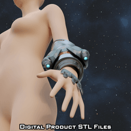 Si Fi Juno Sleeves Overwatch 2 3d model