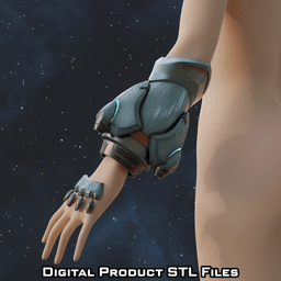 Si Fi Juno Sleeves Overwatch 2 3d model