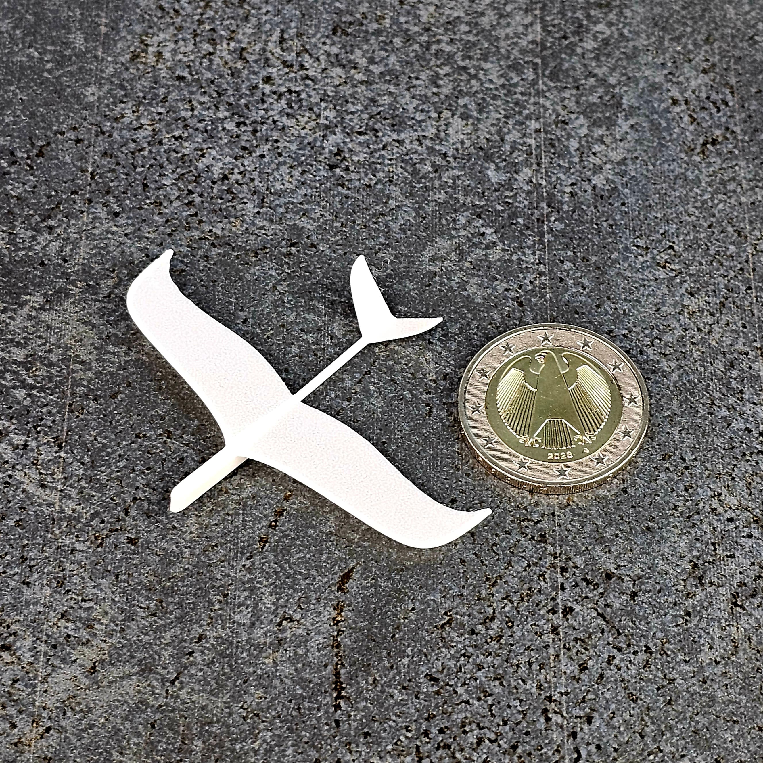 Dove Glider Tiniest Printable Airplane 3d model