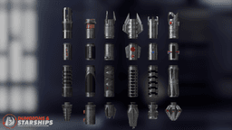 VSS Wave 2 - Modular Sith Lightsabers 3d model