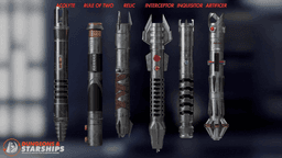 VSS Wave 2 - Modular Sith Lightsabers 3d model