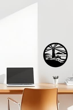Lighthouse Wall Art, Wall Decor, Home Decor 3d model