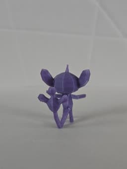 Aipom Low Poly Pokemon 3d model