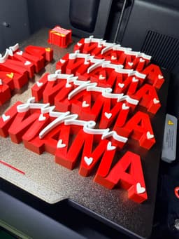 Super Mama – 3D Text Sign | Mother’s Day Gift | Home Decor 3d model