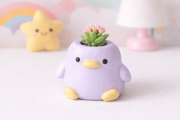 Mini Kawaii Chick Planter STL ā Cute Tiny Bird Pot ā Resizable 3D Print (Planter, Pen Holder, Candle 3d model