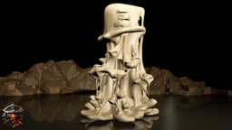 Waxmourne the Meltwalker 3d model