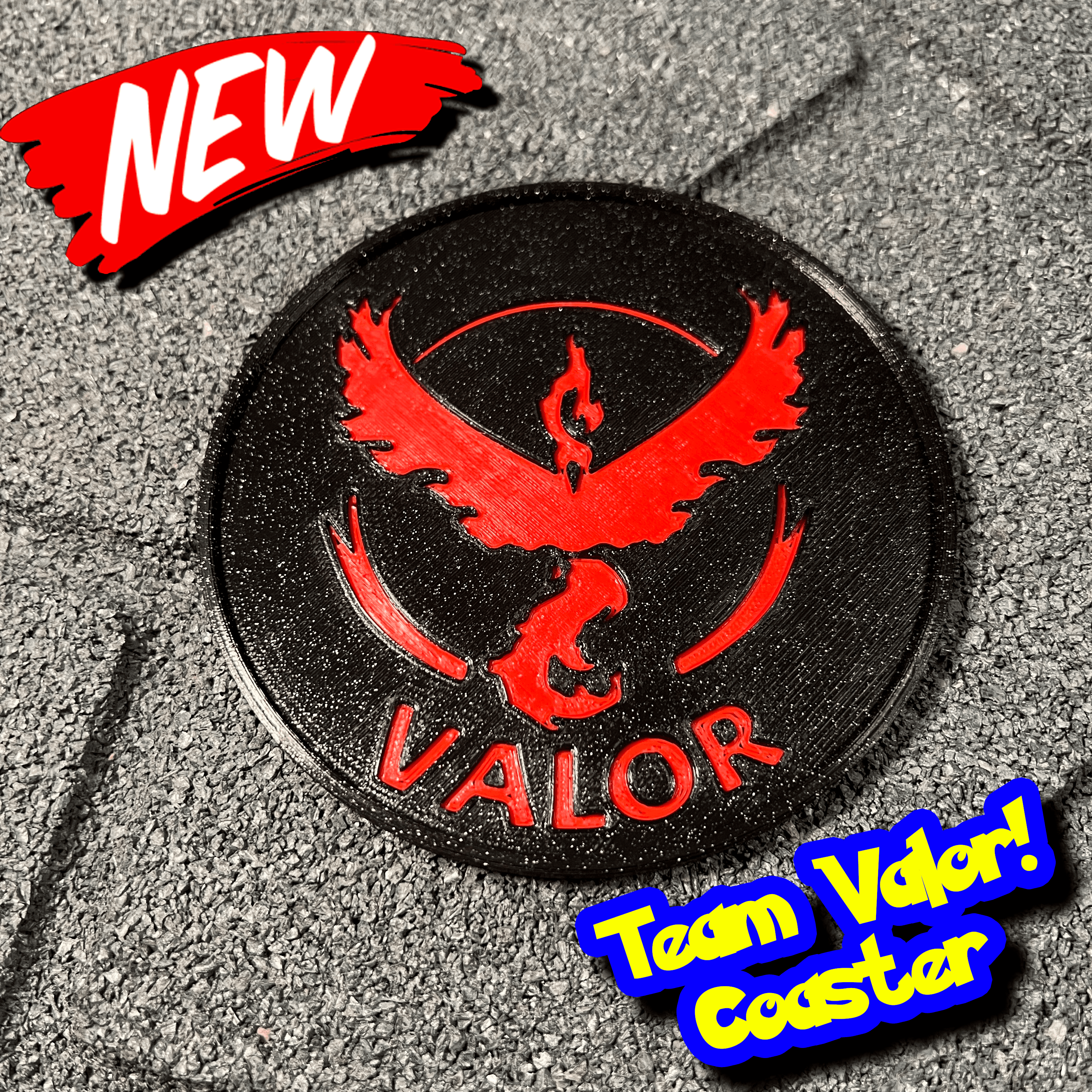 Team Valor Coaster 3d model