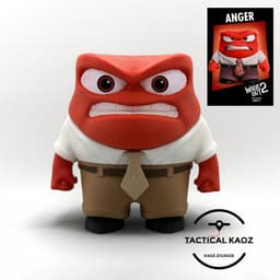 Anger From Inside Out - Multi Part Model 3d model