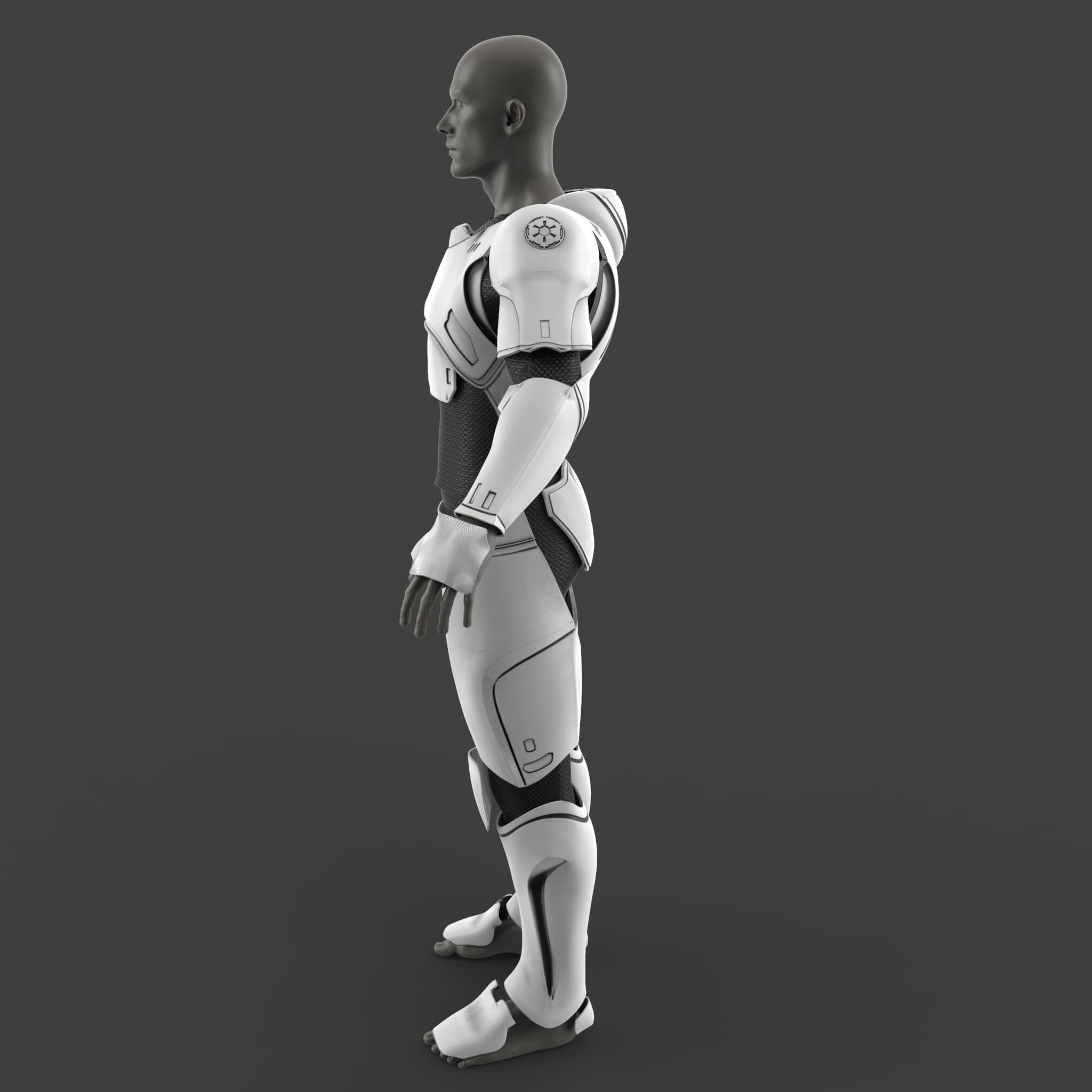 Stormtrooper Elite Armor 3d model