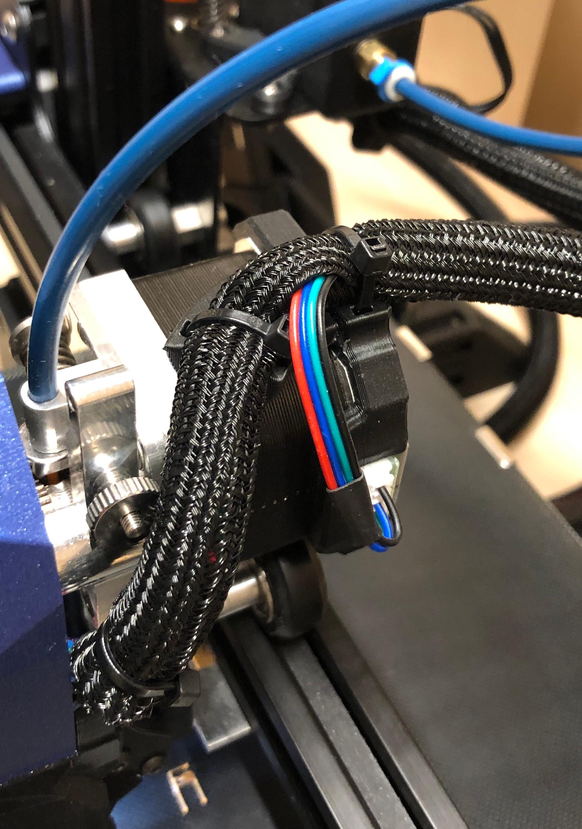 Cable support for Micro Swiss Direct Drive 3d model