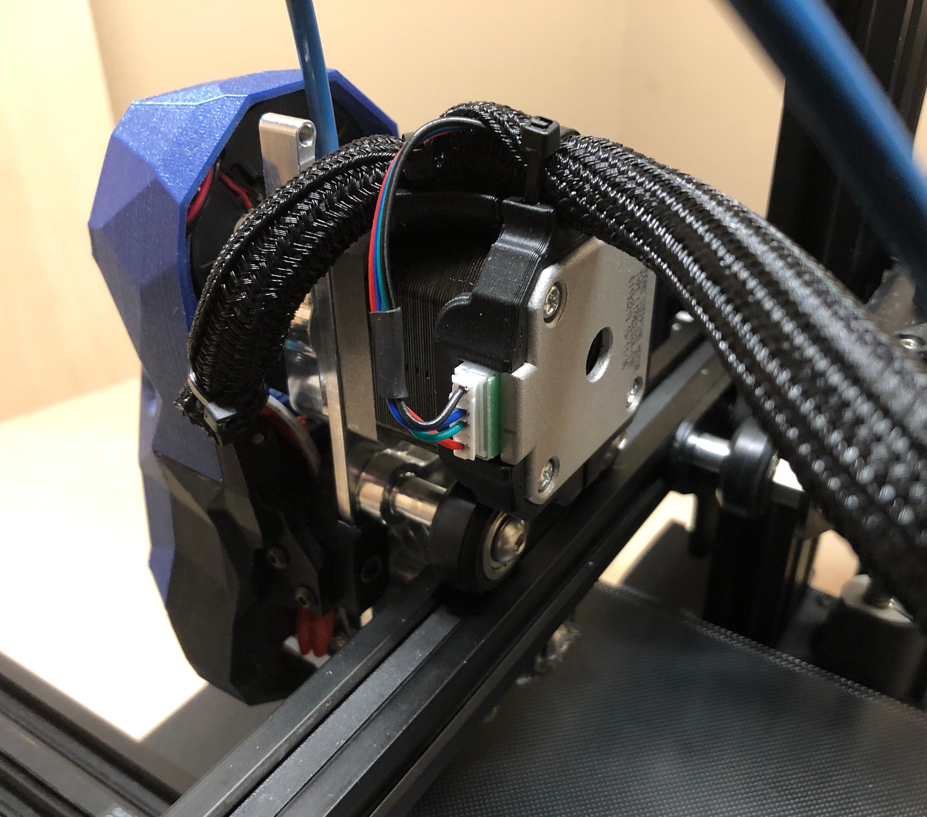 Cable support for Micro Swiss Direct Drive 3d model