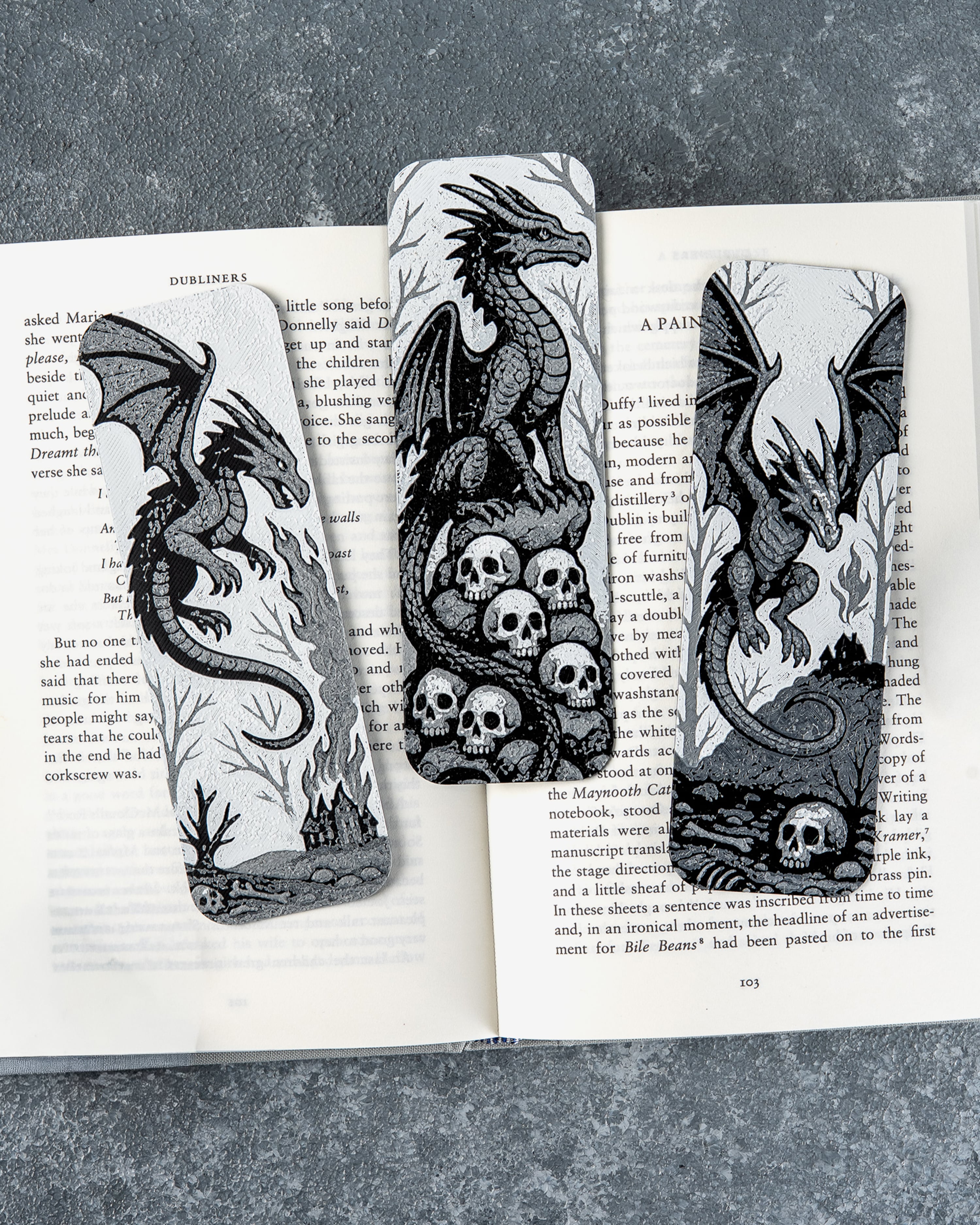 Dragon Vengeance Bookmarks 3d model