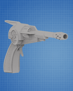 Ketsu Onyo's Blaster - Rebels 3d model