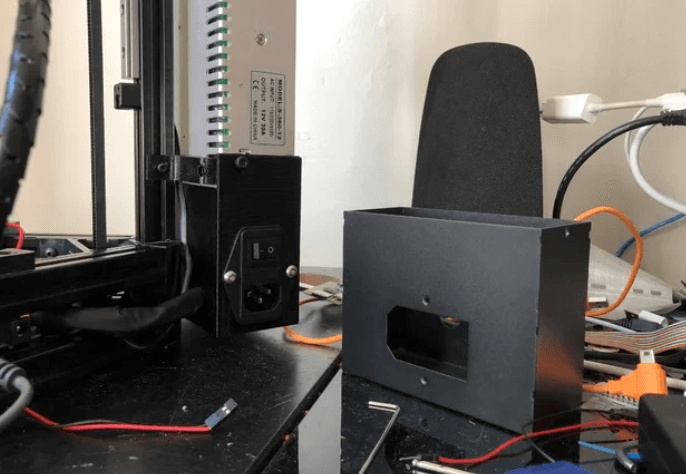 Power supply endcap for 3D printers 3d model