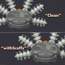 RoboLotl - Robot Axolotl - Articulated Figure 3d model