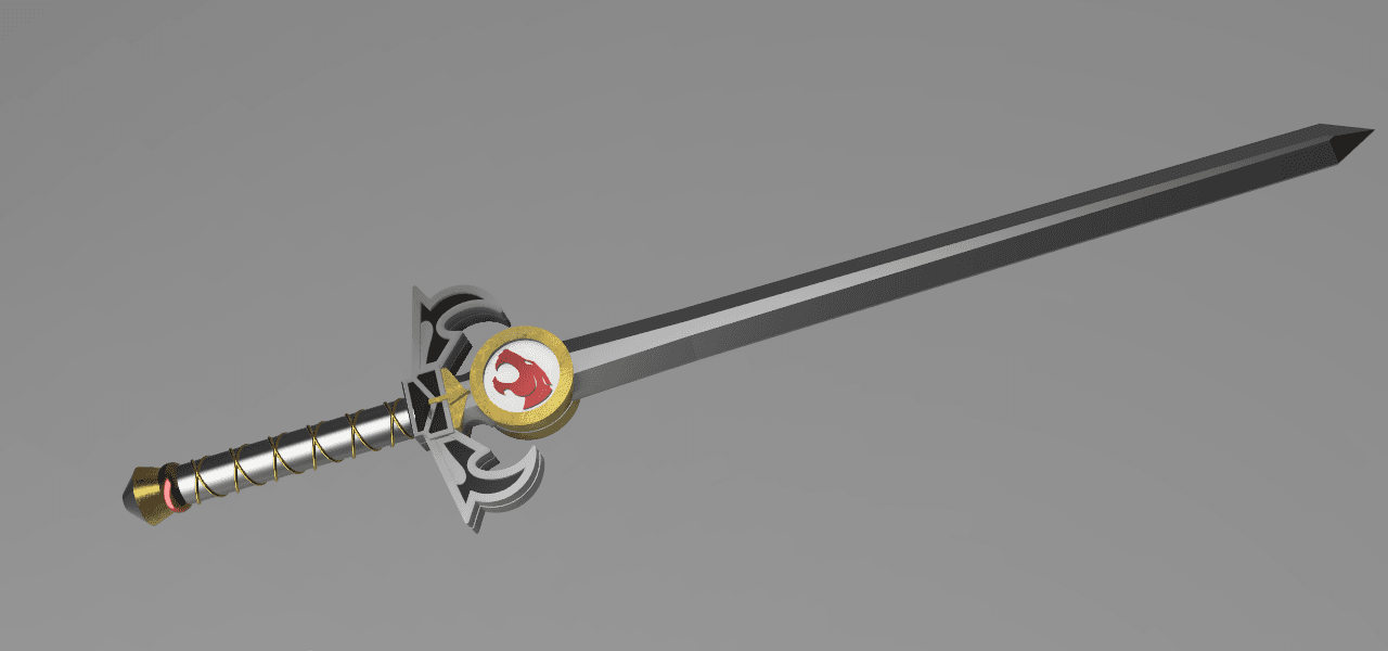 Thundercats Sword of Omens Cosplay Replica Prop 3d model