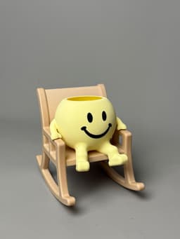 Happy Rocker Vase 3d model